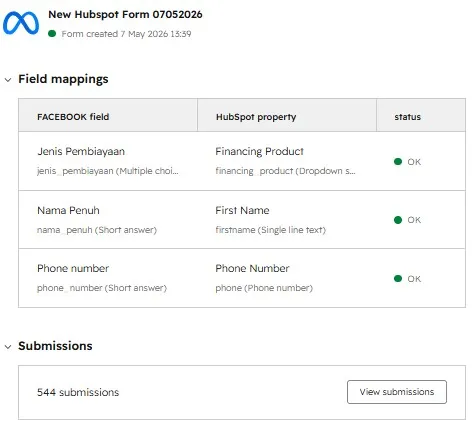 Hubspot and Mailchimp CRM — image 2